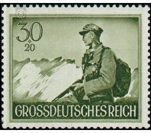 Commemorative stamp set  - Germany / Deutsches Reich 1944 - 30 Reichspfennig