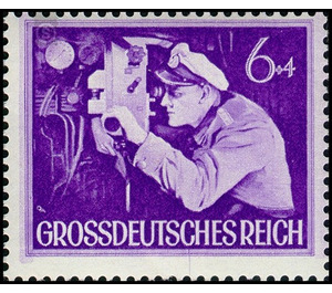 Commemorative stamp set  - Germany / Deutsches Reich 1944 - 6 Reichspfennig