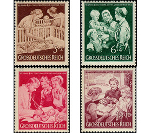 Commemorative stamp set  - Germany / Deutsches Reich 1944 Set