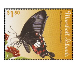 Common mormon (Papilio polytes) - Micronesia / Marshall Islands 2020 - 1.50