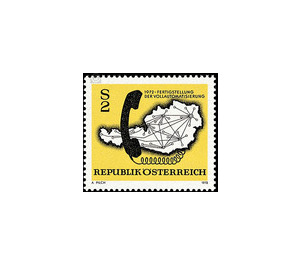 Completion of the automatic telephone network  - Austria / II. Republic of Austria 1972 Set