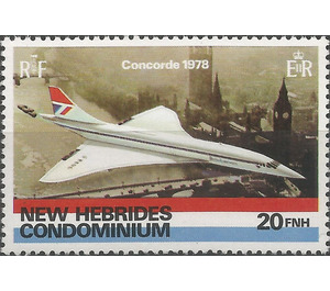 Concorde over London - Melanesia / New Hebrides 1978 - 20
