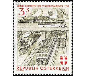 conference  - Austria / II. Republic of Austria 1961 - 1 Shilling