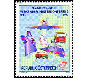 conference  - Austria / II. Republic of Austria 1995 - 7 Shilling