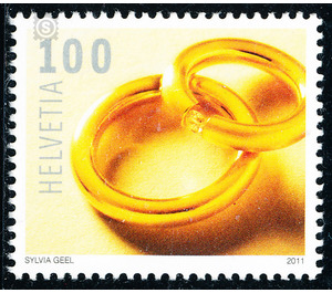 congratulations  - Switzerland 2011 - 100 Rappen