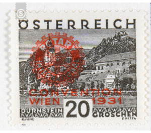 congress  - Austria / I. Republic of Austria 1931 - 20 Groschen