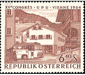 congress  - Austria / II. Republic of Austria 1964 - 6.40 Shilling