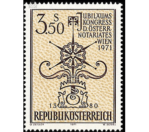 congress  - Austria / II. Republic of Austria 1971 - 3.50 Shilling