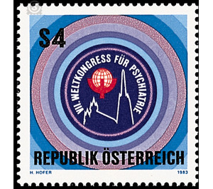 congress  - Austria / II. Republic of Austria 1983 - 4 Shilling