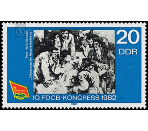 Congress  - Germany / German Democratic Republic 1982 - 20 Pfennig