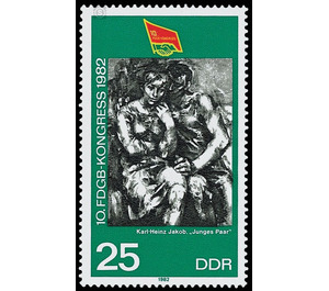 Congress  - Germany / German Democratic Republic 1982 - 25 Pfennig