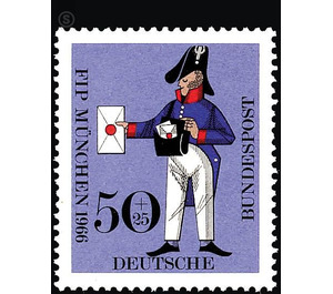 Congress international philatelic association  - Germany / Federal Republic of Germany 1966 - 50 Pfennig