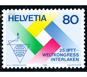 congress  - Switzerland 1985 - 80 Rappen