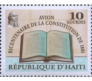 Constitution, 200th anniv. - Caribbean / Haiti 2001 - 10