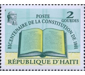 Constitution, 200th anniv. - Caribbean / Haiti 2001 - 2