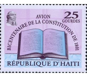 Constitution, 200th anniv. - Caribbean / Haiti 2001 - 25