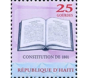 Constitution, 200th anniv. - Caribbean / Haiti 2001 - 25