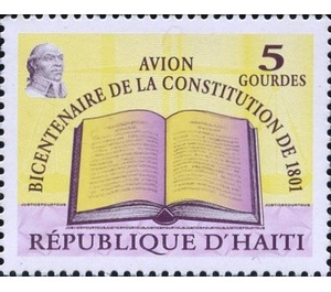 Constitution, 200th anniv. - Caribbean / Haiti 2001 - 5