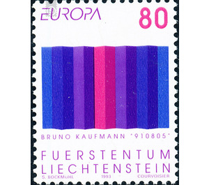 Contemporary Arts  - Liechtenstein 1993 - 80 Rappen