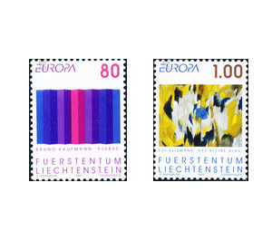 Contemporary Arts  - Liechtenstein 1993 Set