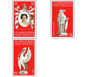 Coronation Anniversary - Caribbean / Saint Kitts and Nevis 1978 Set