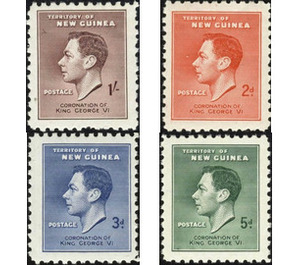 Coronation - Melanesia / New Guinea 1937 Set