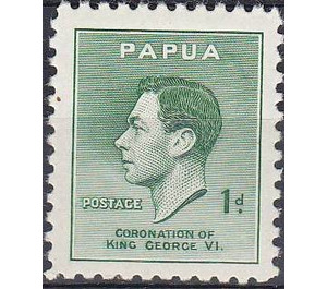 Coronation of King George VI - Melanesia / Papua 1937 - 1