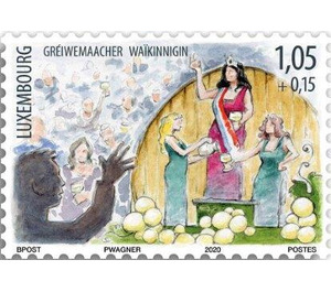 Coronation of Queen of Wine, Grevenmacher - Luxembourg 2020