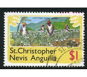 Cotton picking - Caribbean / Saint Kitts and Nevis 1978 - 1