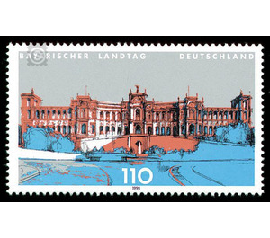 Country Parliaments in Germany (1)  - Germany / Federal Republic of Germany 1998 - 110 Pfennig