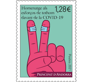 COVID-19 Awareness - Andorra, French Administration 2021 - 1.28