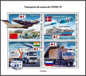 Covid-19 Vaccine Transport - Central Africa / Sao Tome and Principe 2021
