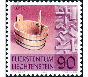 craft  - Liechtenstein 1998 - 90 Rappen