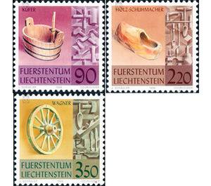 craft  - Liechtenstein 1998 Set