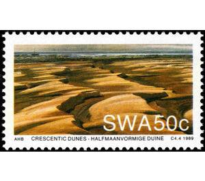 Crescent dunes - South Africa / Namibia / South-West Africa 1989 - 50