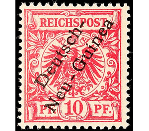 Crown/Eagle with overprint - Melanesia / German New Guinea 1897 - 10