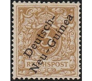 Crown/Eagle with overprint - Melanesia / German New Guinea 1897 - 3