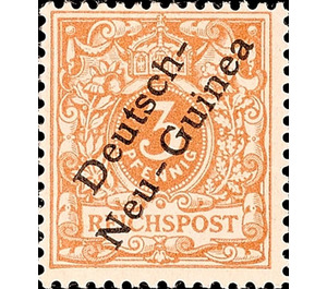 Crown/Eagle with overprint - Melanesia / German New Guinea 1898 - 3