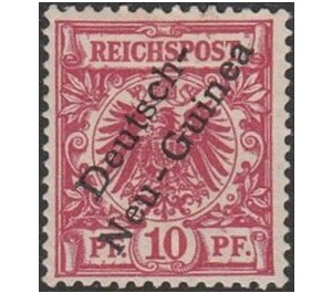 Crown/Eagle with overprint - Melanesia / German New Guinea 1899 - 10