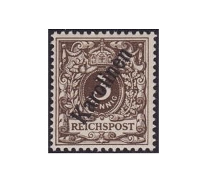 Crown/eagle with overprint - Micronesia / Caroline Islands 1900 - 3