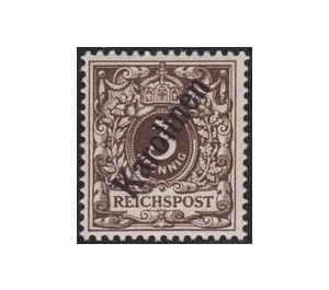 Crown/eagle with overprint - Micronesia / Caroline Islands 1900 - 3