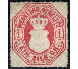 Crowned arms - Germany / Old German States / Mecklenburg-Strelitz 1864 - 1