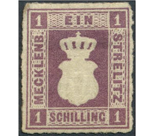 Crowned arms - Germany / Old German States / Mecklenburg-Strelitz 1864 - 1