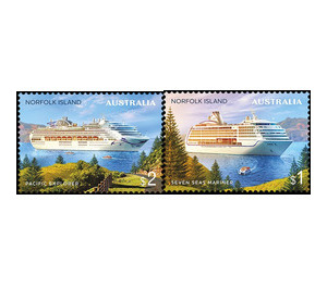 Cruise Ships 2018 - Norfolk Island 2018 Set