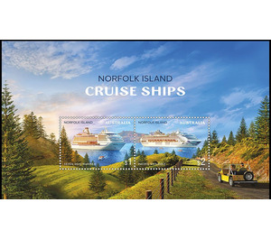 Cruise Ships - Norfolk Island 2018