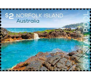 Crystal Pool at low tide - Norfolk Island 2018 - 2
