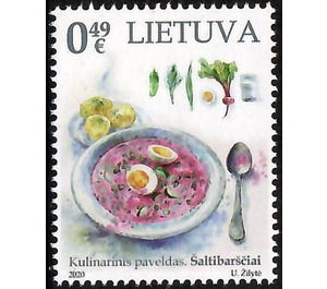 Culinary Heritage : Cold Borsht - Lithuania 2020 - 0.49