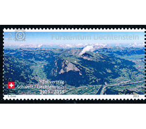 Customs agreement with Switzerland  - Liechtenstein 2013 - 200 Rappen