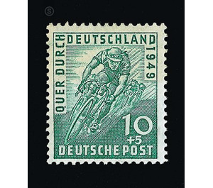 Cycle race across Germany  - Germany / Western occupation zones / American zone 1949 - 10 Pfennig