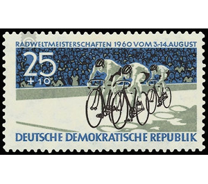 Cycling World Championships  - Germany / German Democratic Republic 1960 - 25 Pfennig